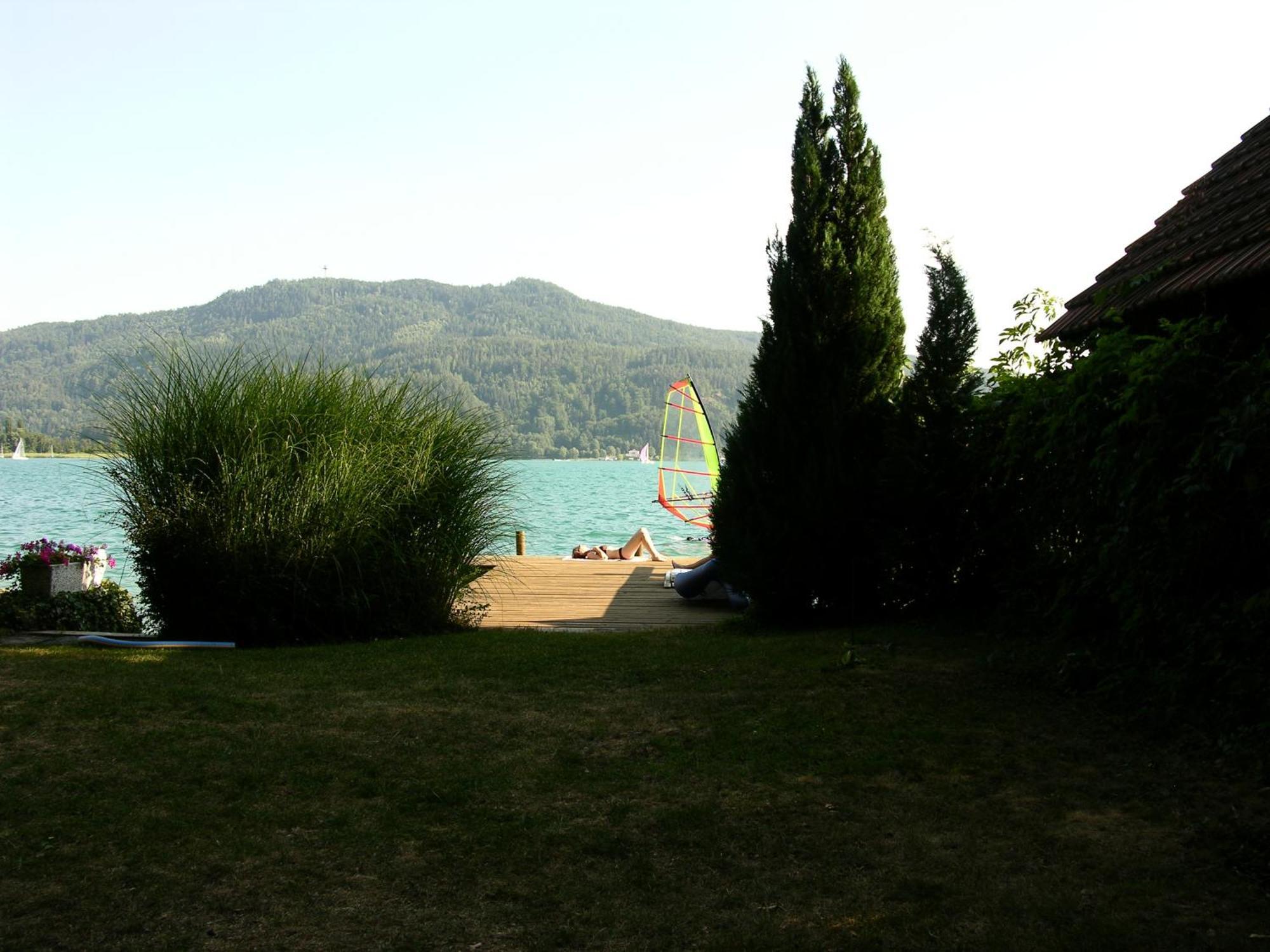 Haus Angelika - Ferienwohnung Woerthersee Portschach am Woerthersee Exterior foto